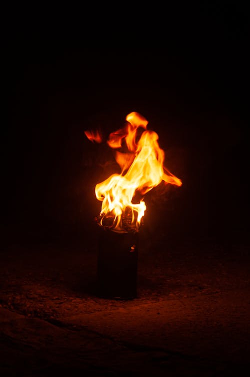 Бесплатное стоковое фото с красный, огонь, пламя