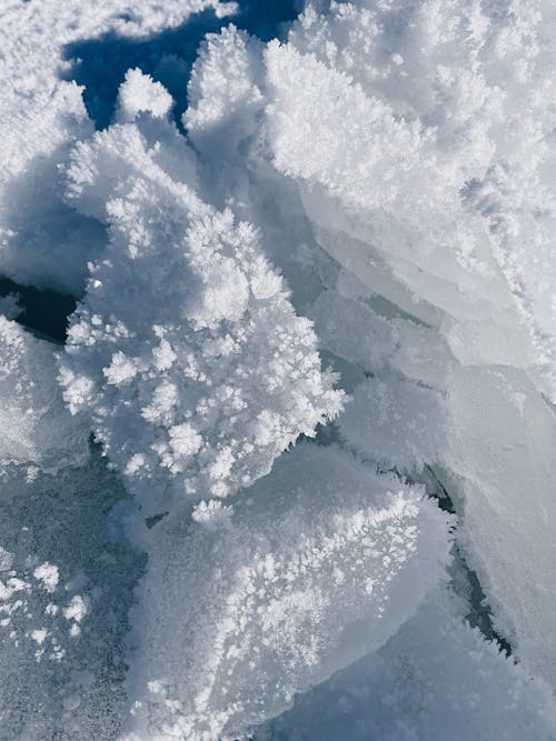 Snow Frost on Ice