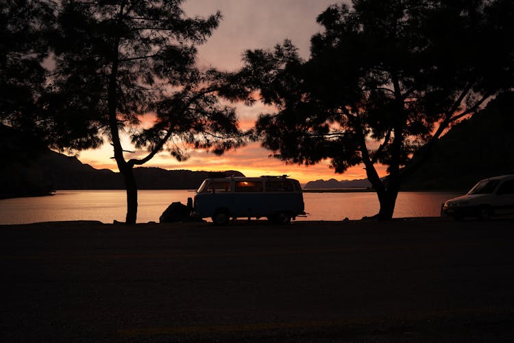 
A Van By The Lake