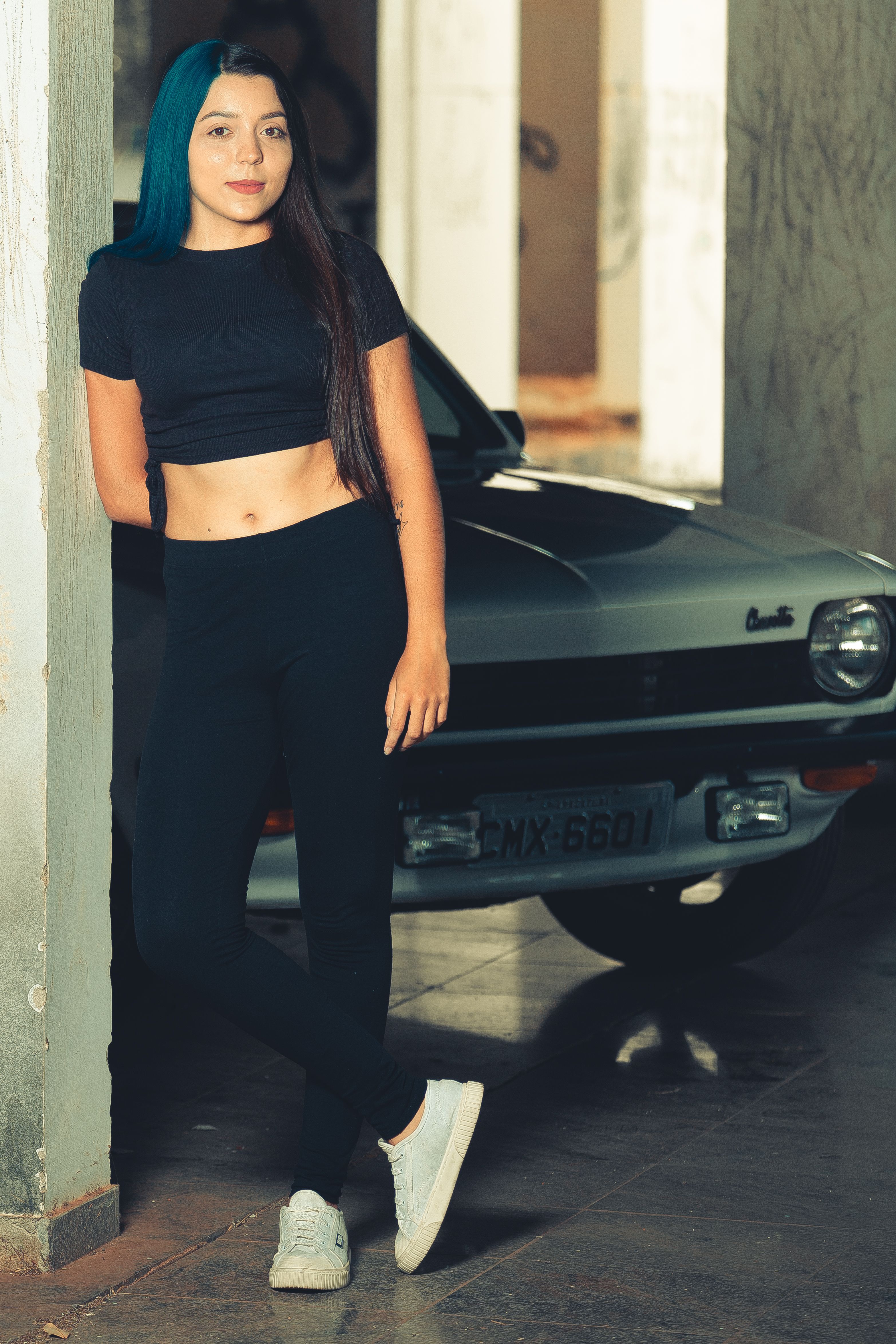 A Woman in Black Crop Top · Free Stock Photo