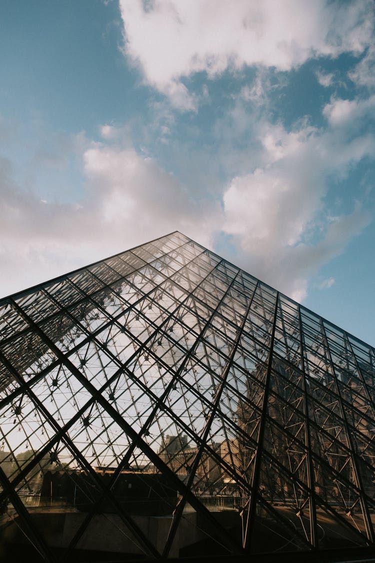 
The Louvre Pyramid In France