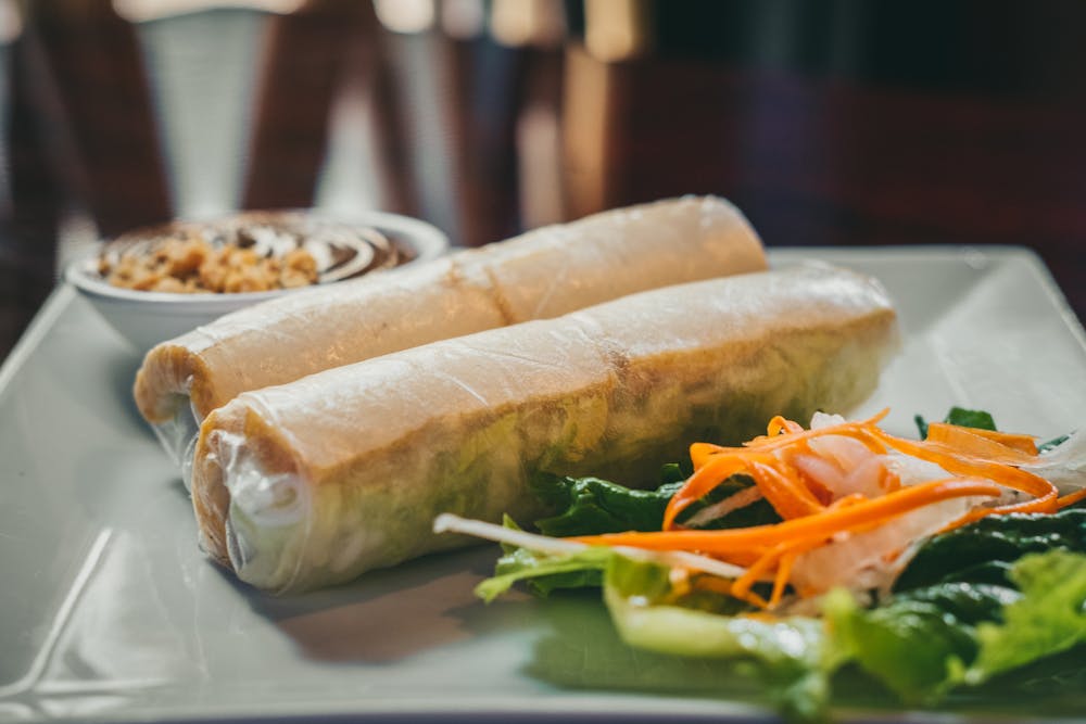 Fresh Vietnamese Spring Roll Salad