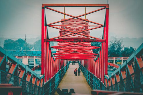 Free stock photo of bridge, bridge railing, haridwar