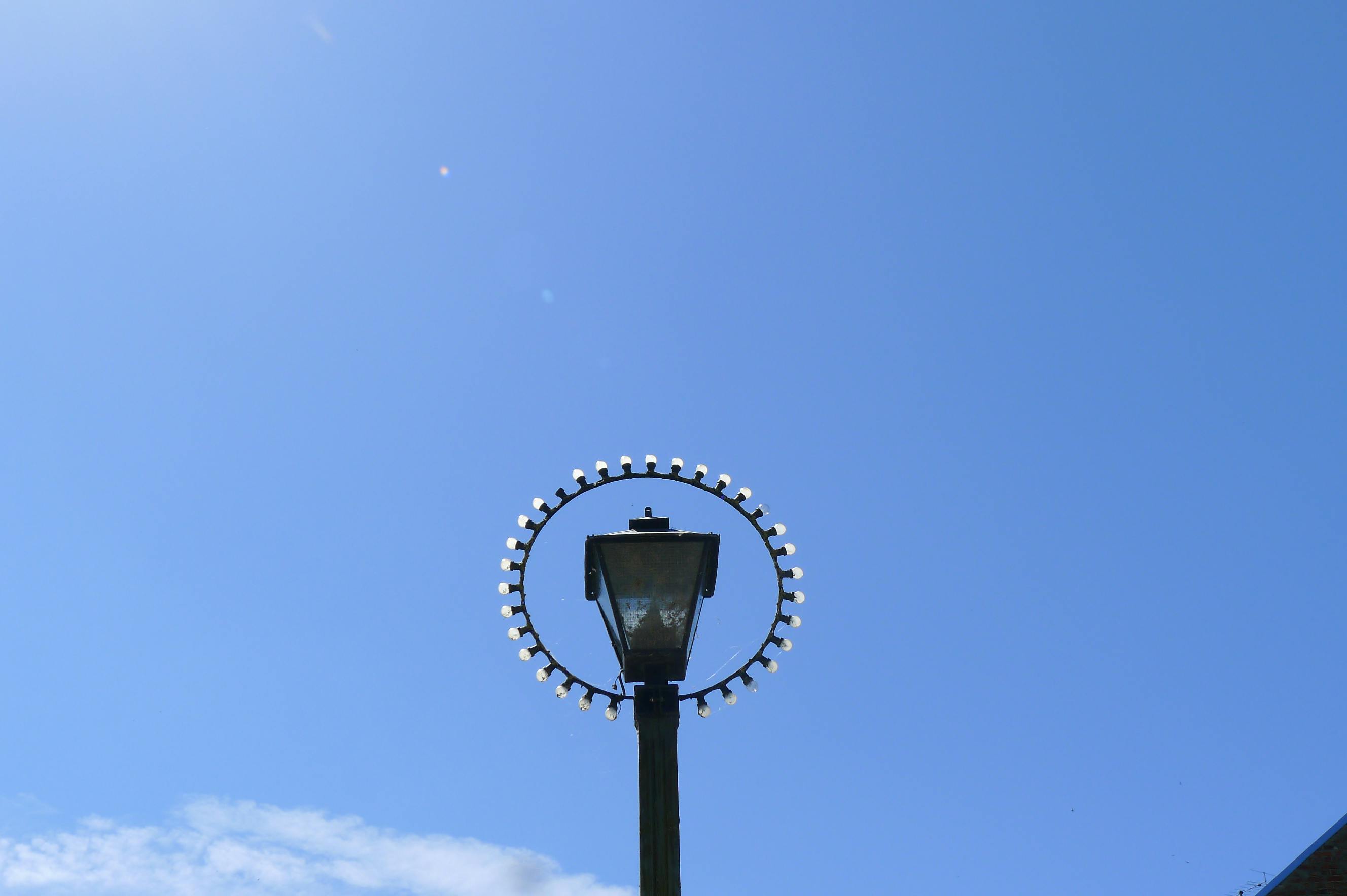 Free stock photo of blue sky, clear sky, lantern