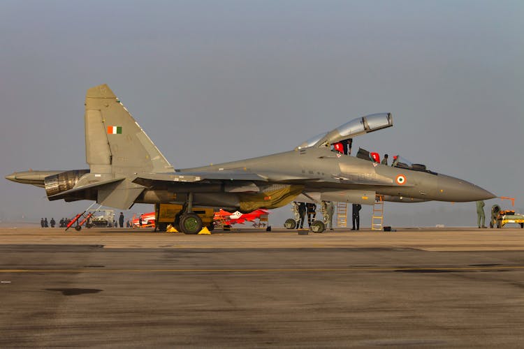 Military Aircraft On Tarmac