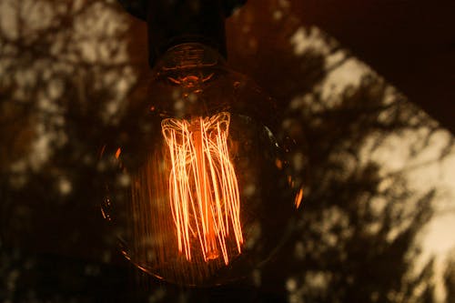 Free Close-up Photo of a Light Bulb Stock Photo
