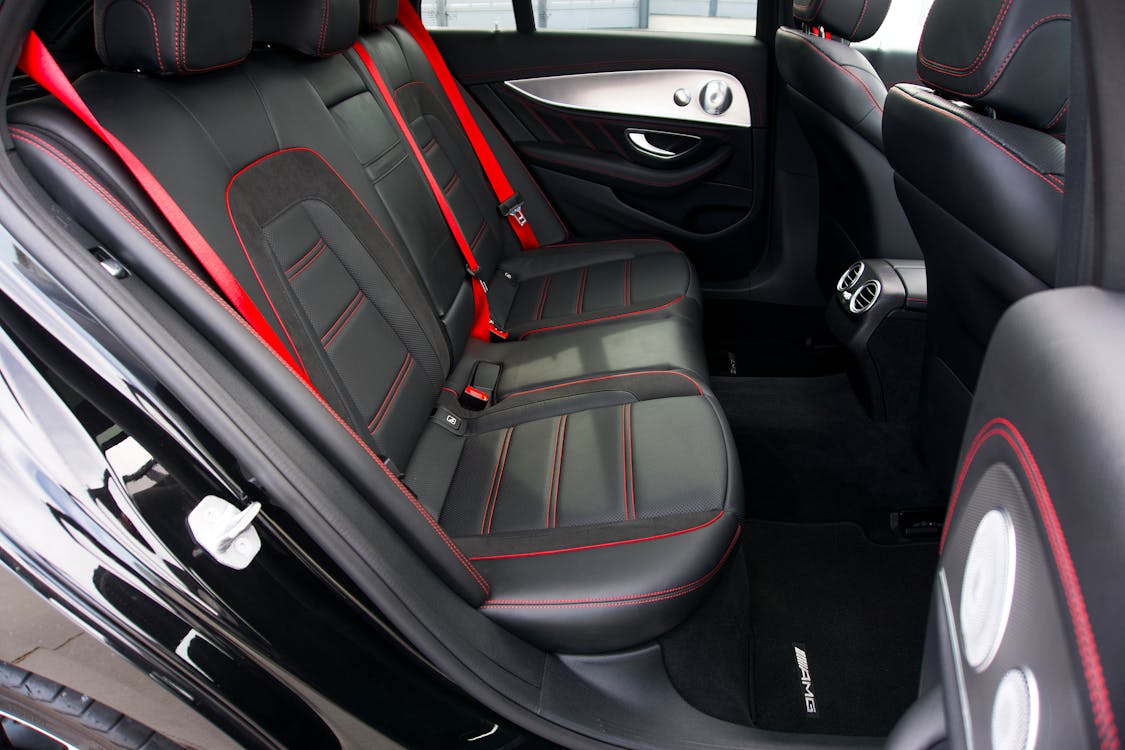 Stylish Memory Foam Leather Seats in Hi-Tech Customizable Luxury Full-Size Sleek EV