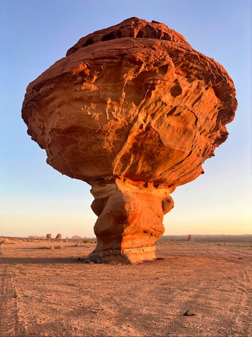 Rock Formation on Desert