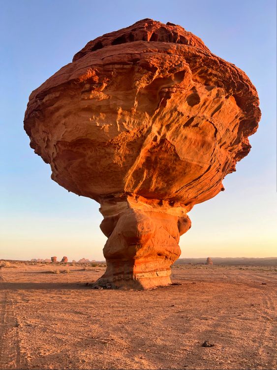Smoth Desert Rocks Rock Formation on Desert · Free Stock Photo