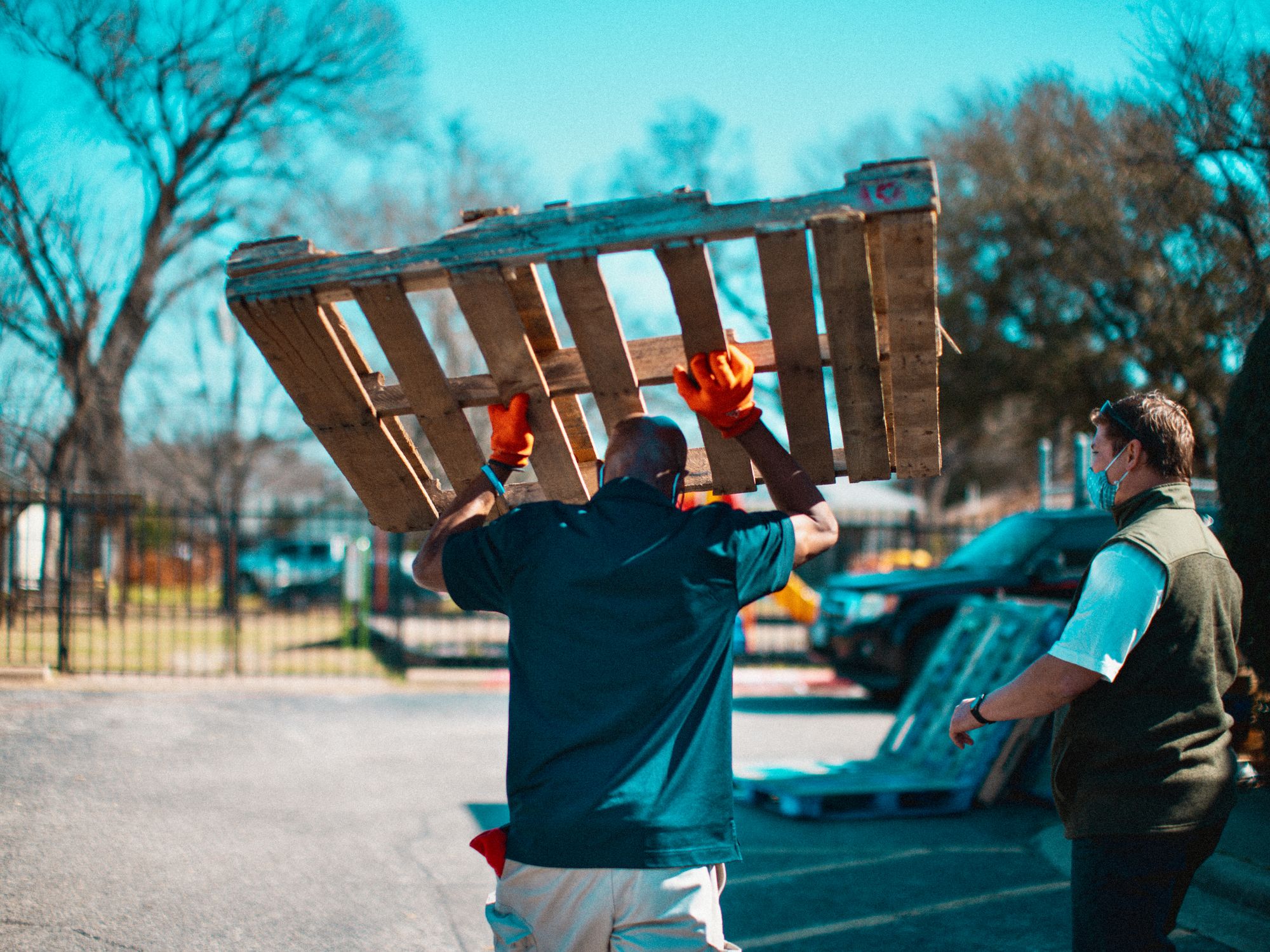 Furniture & Delivery in Docking, East of England — movers delivering furniture from a van