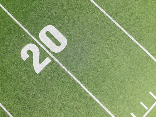 Free stock photo of 20, american football, artificial grass Stock Photo