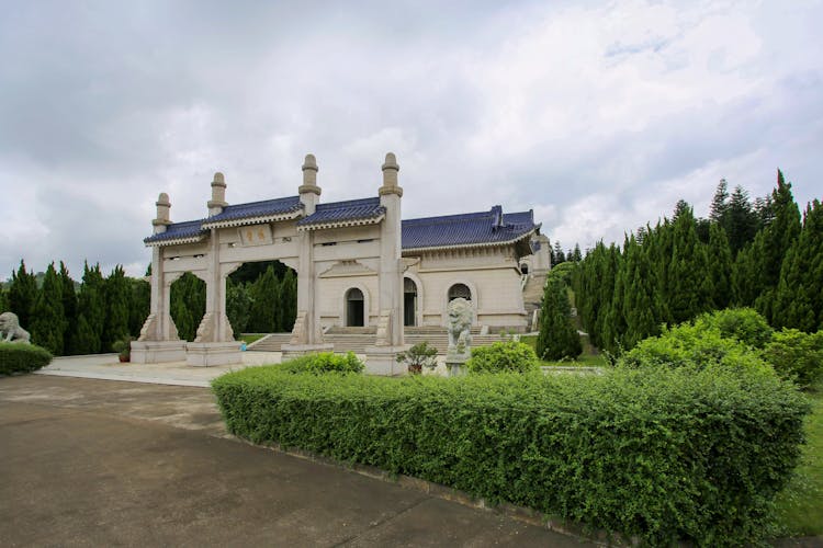 Gate In The Sun Yat-sen Mausoleum, Nanjing, China