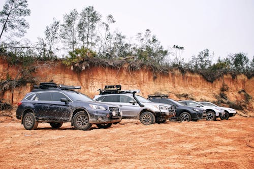 Suv Vehicles on Off Road