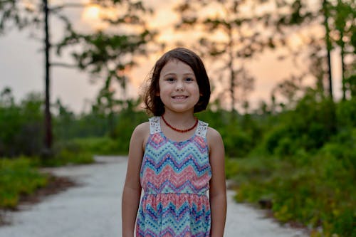 Photo of a Smiling Girl