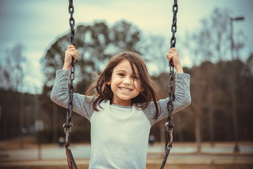 Pretty Girl on a Swing