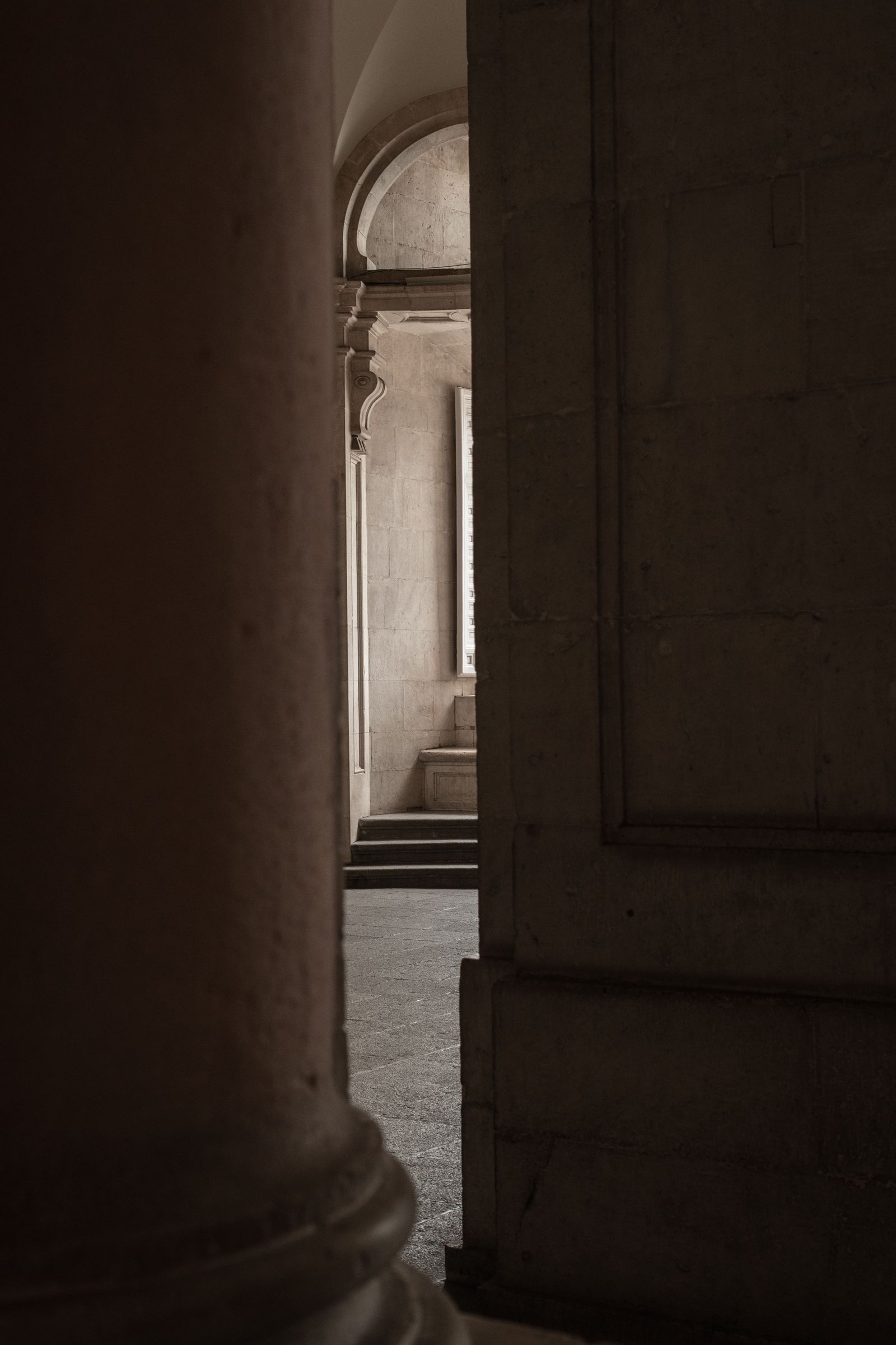 Classical columns and durable architectural structure