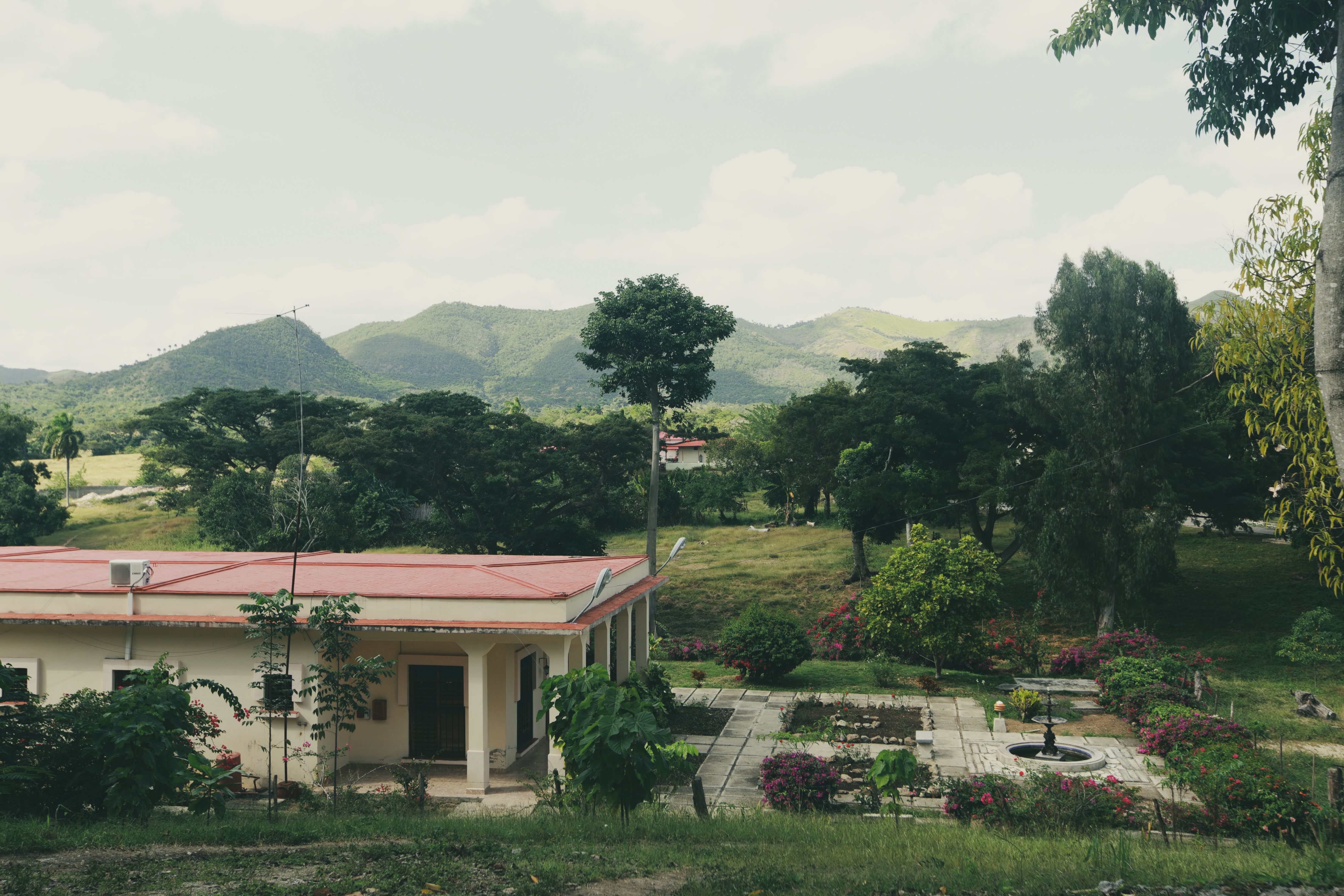 Exterior of the Bob Marley Museum in Kingston, Jamaica