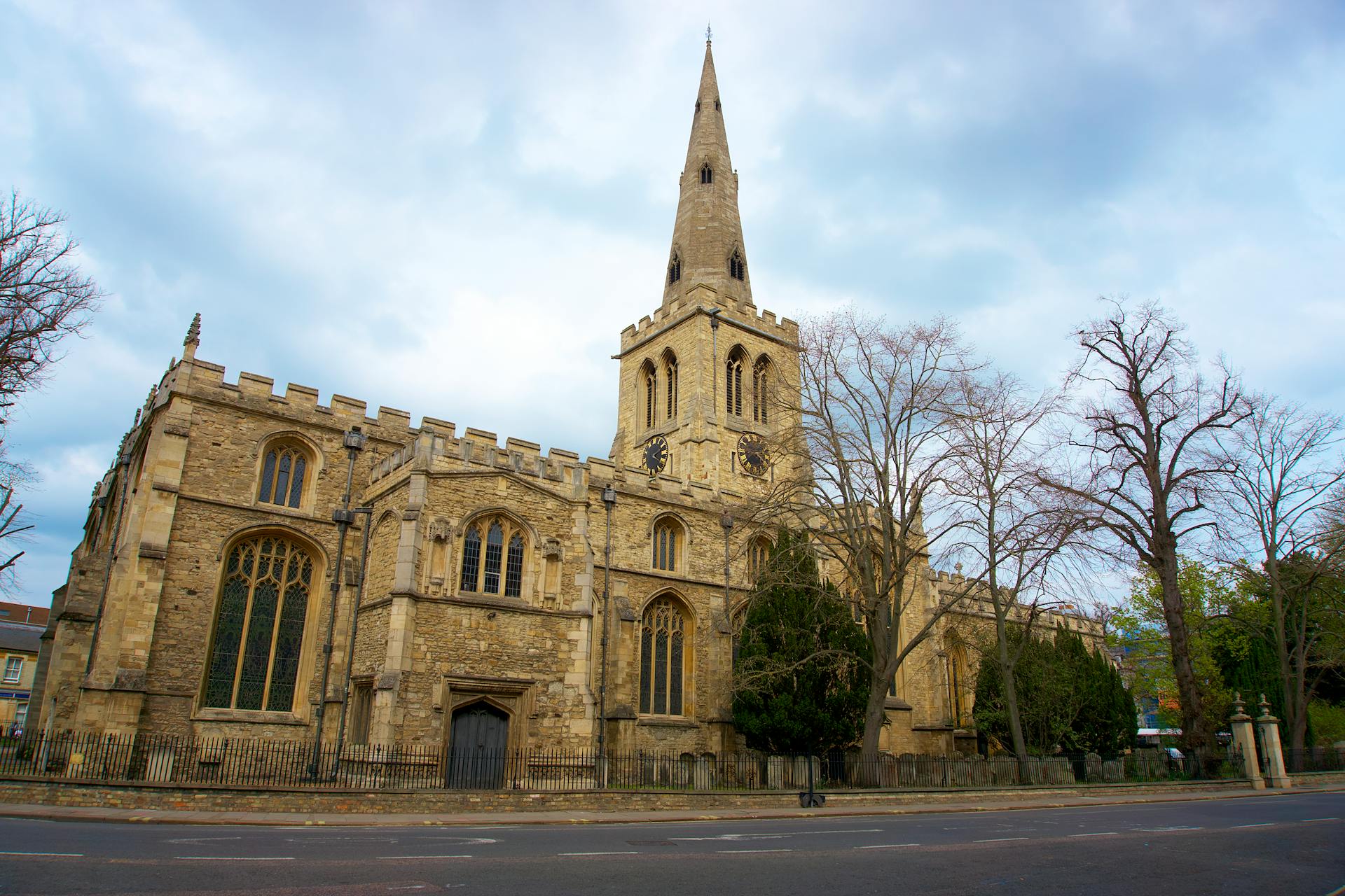 The St Paul Church in Bedford England