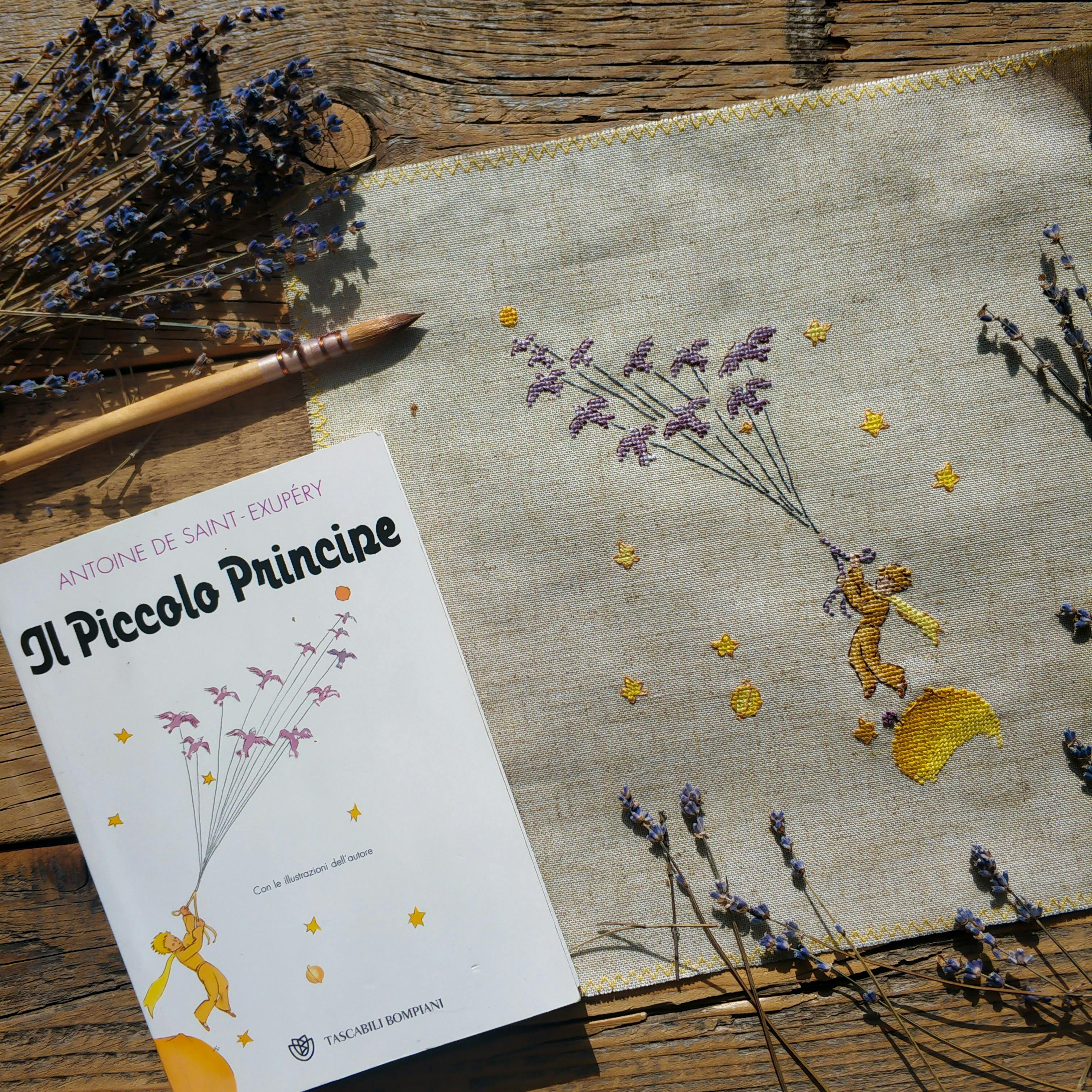 An Embroidery and a Book