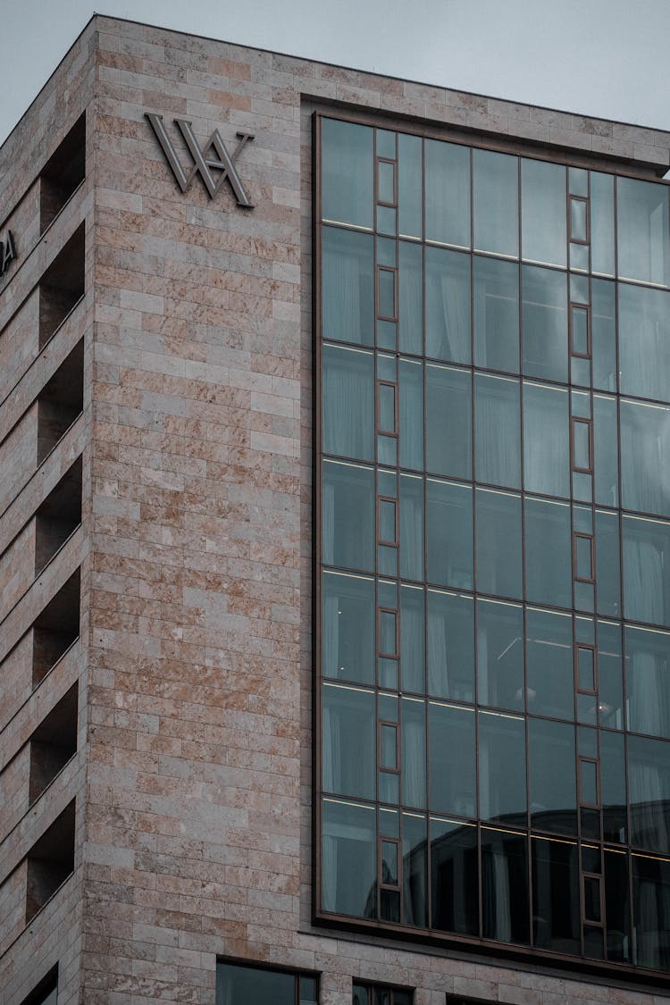 Facade Of Modern Office Building