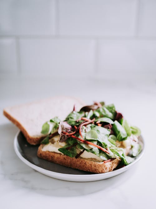 Gratis stockfoto met belegd broodje, brood, eten