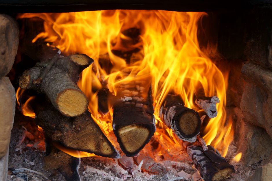 wood pellet heating boiler
