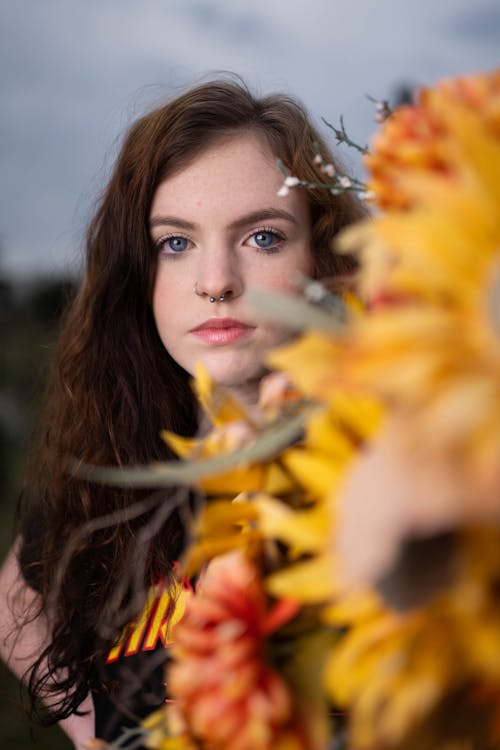 Portrait of Woman with Nose Ring