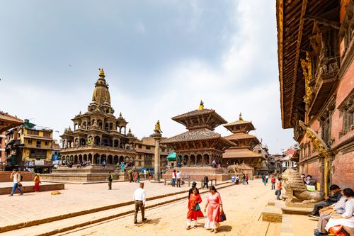 Patan Durbar Square architecture