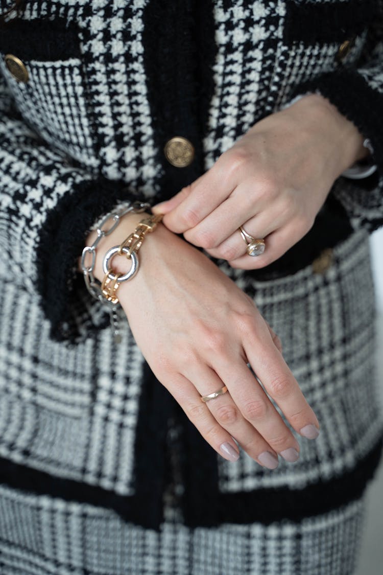 Hands With Ring And Bracelet