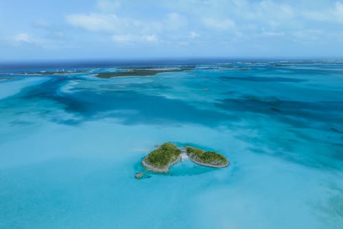 An Aerial Shot of an Island