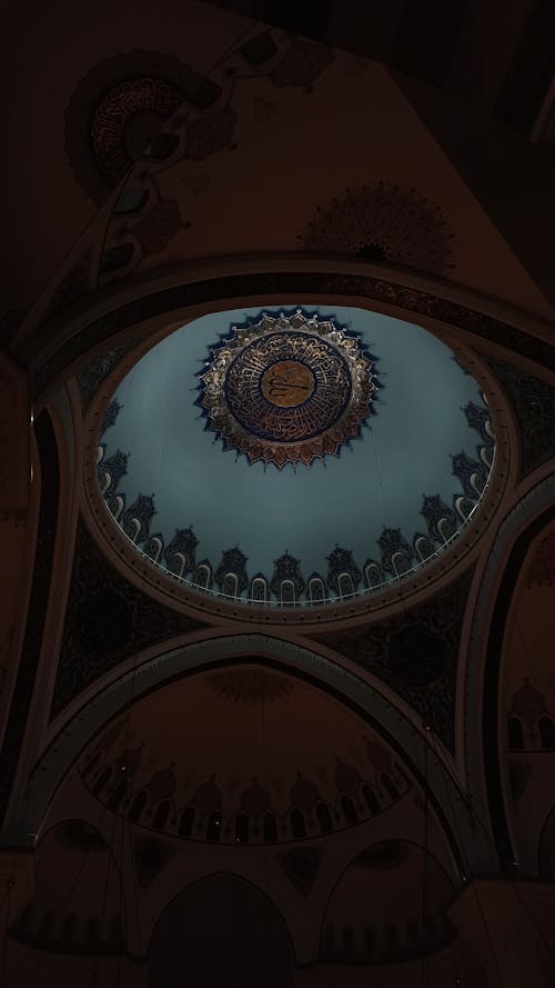 Ornamented Ceiling in Mosque