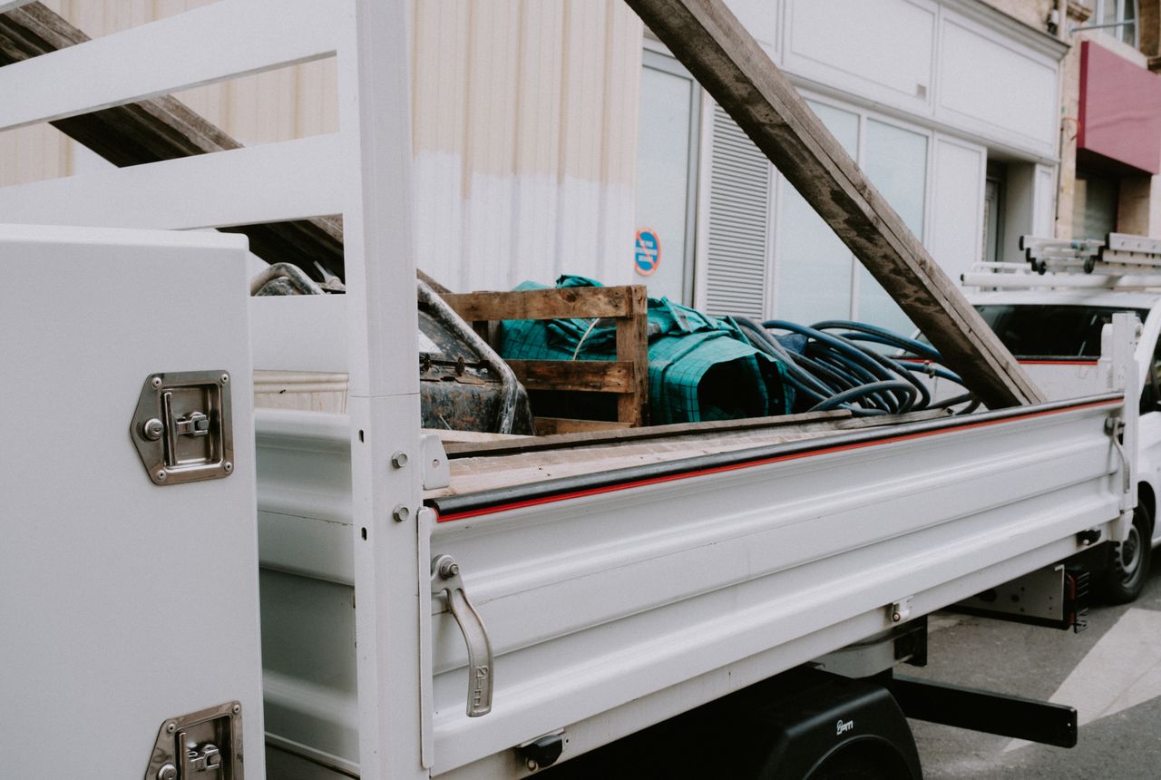 House clearance Ampleforth — removals work in progress