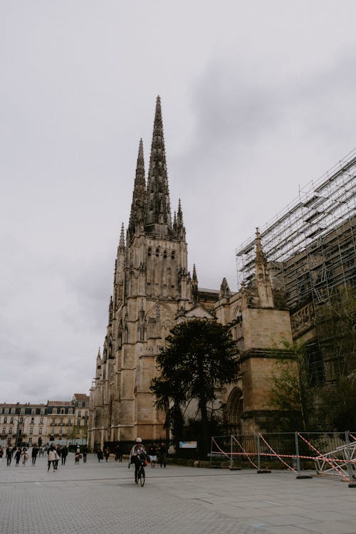 Základová fotografie zdarma na téma bordeauxská katedrála, církev, exteriér budovy