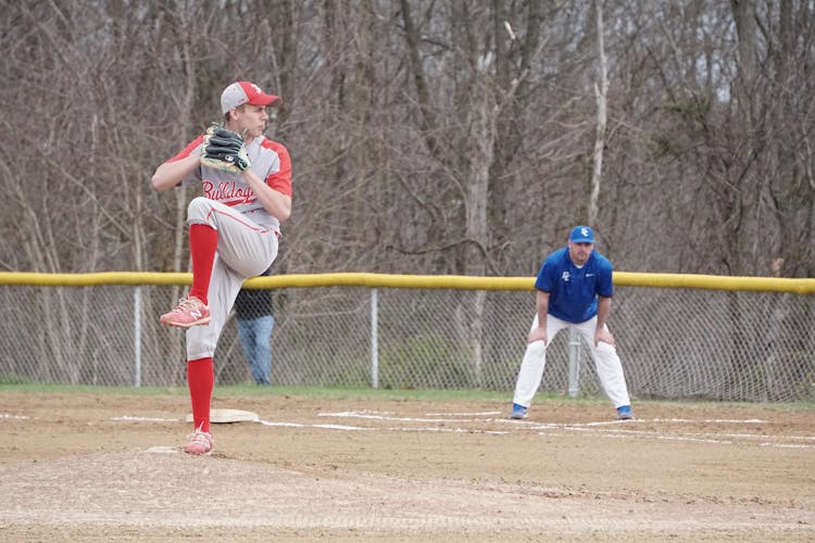 Baseball Players Playing A Game 