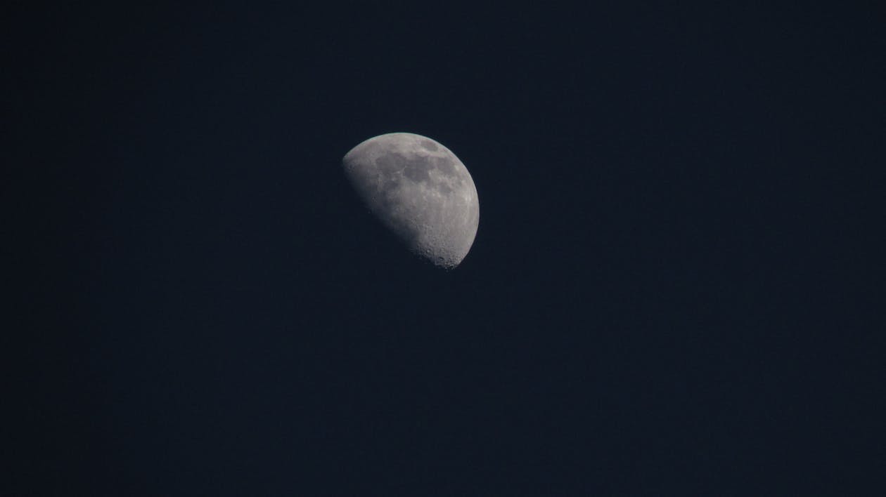 Immagine gratuita di cielo notturno, fotografia lunare, luna