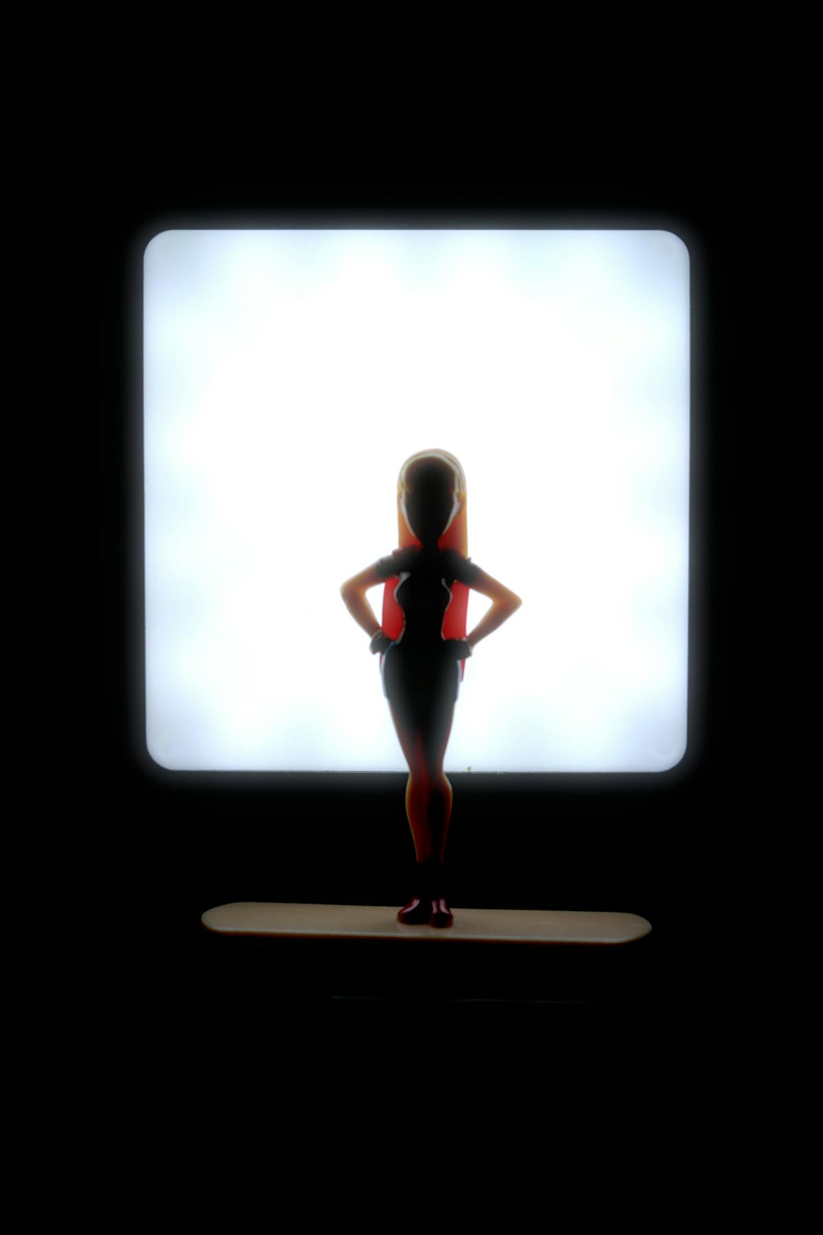 Diagram-like representation of layered digital systems connected by lines and nodes