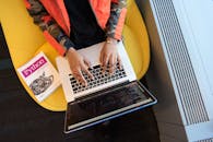 Person Using Macbook Pro