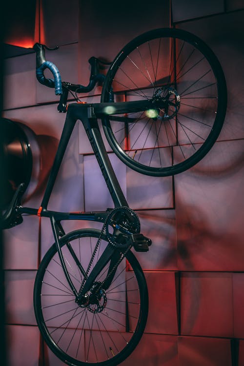 คลังภาพถ่ายฟรี ของ จักรยาน, พื้นหลังกำแพงอิฐ, ศิลปะข้างถนน
