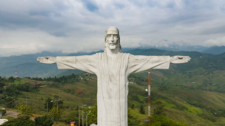 Cristo Rey, Hill Of The Crystals, Cali, Valle Del Cauca, Colombia