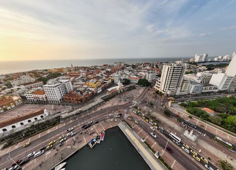 Walled city sunset walk with historian — Cartagena