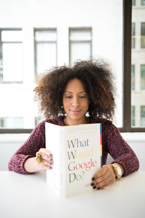 Woman Read Book