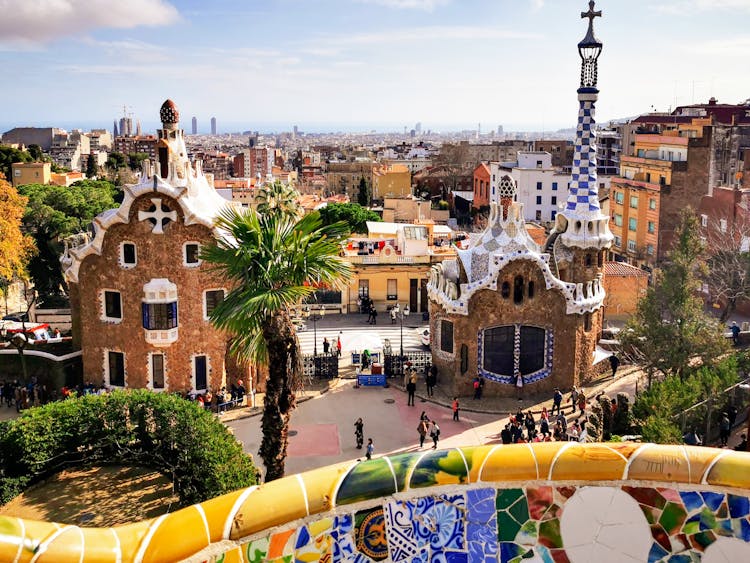 Entrance To Parc Guell