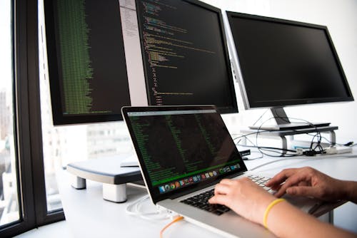 Photography of Person Typing