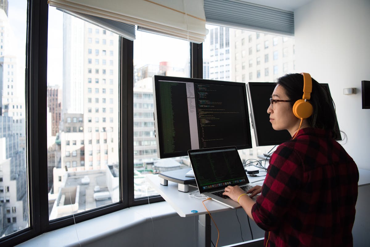 Developer working with MERN stack