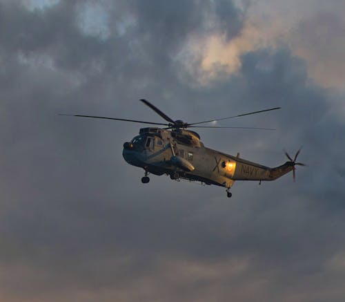 Free stock photo of flying, helicopter, navy