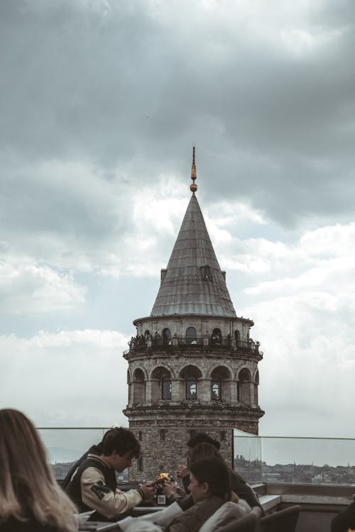 Ilmainen kuvapankkikuva tunnisteilla galata-torni, ihmiset, Istanbul