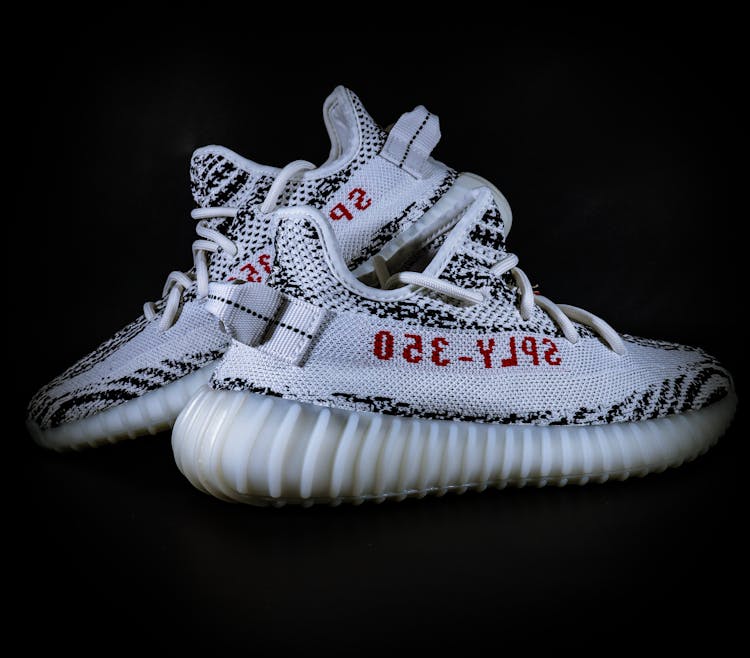 Adidas Yeezy In Close-up Photography