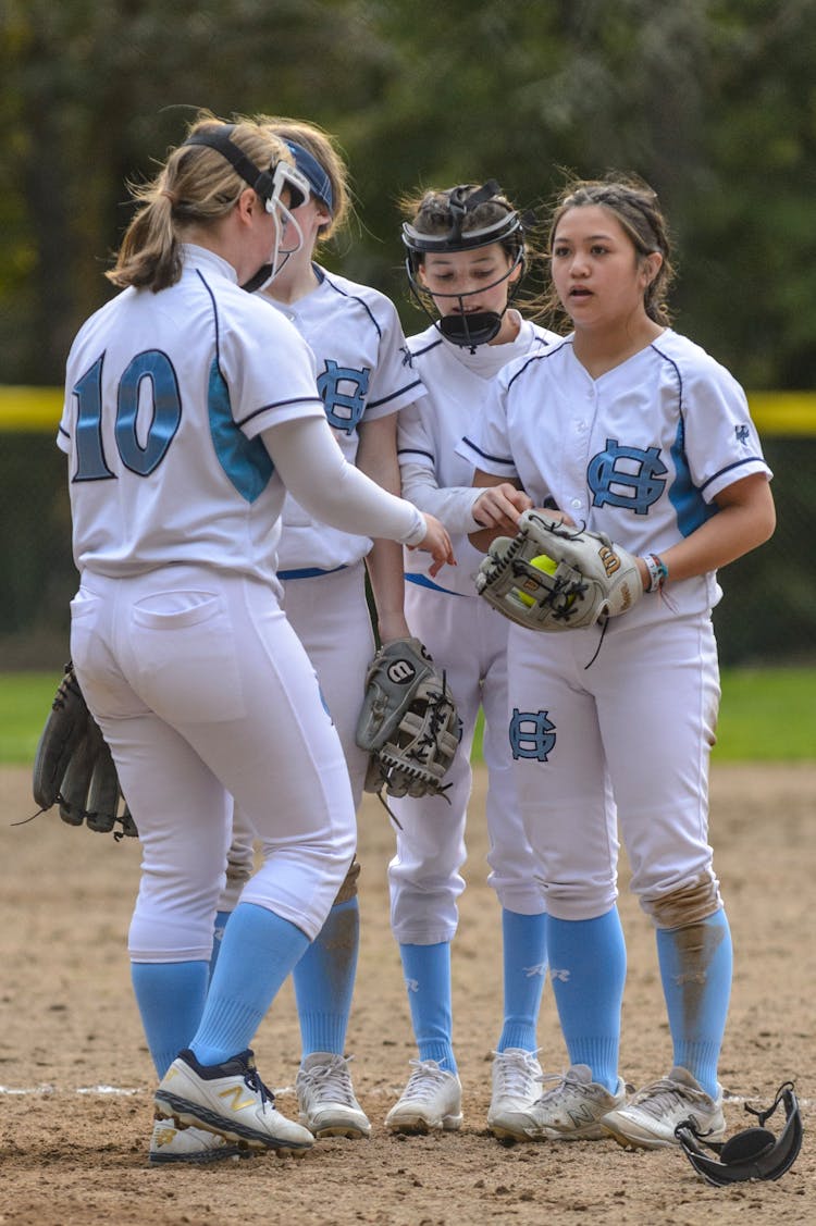 People Playing Softball