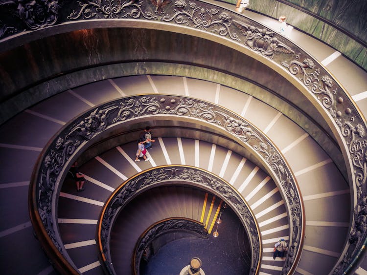 The Momo Spiral Staircase In The Vatican City