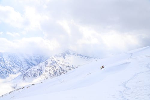 Imagine de stoc gratuită din acoperit de zăpadă, aventură, cer înnorat